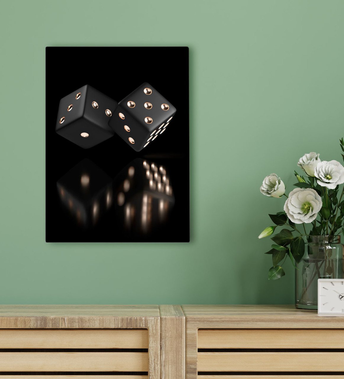BK Gift Otel Odası Konseptli Kanvas Tablo 30x50cm-9