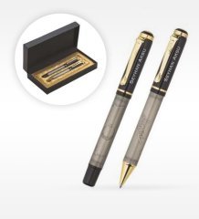 Kişiye Özel Kutulu Lüks İkili Türkiye Figürlü Kalem Seti (Model 1749)
