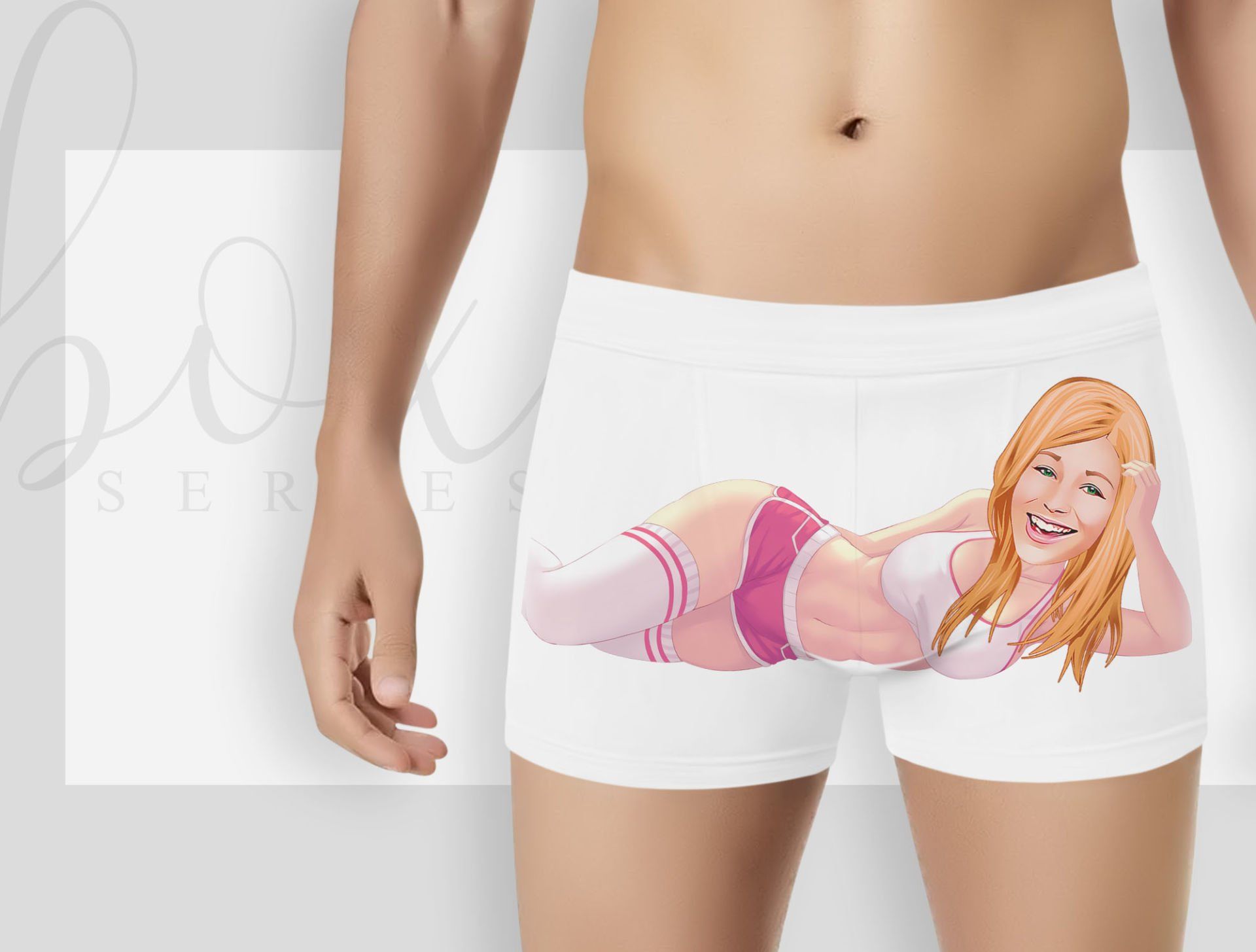 BK Gift Kişiye Özel Karikatürlü Eğlenceli Beyaz Erkek Boxer, Yıl Dönümü/ Doğum Günü / Sevgililer Günü Hediyeleri,  Erkek Arkadaş Hediye, Esprili Hediye-9