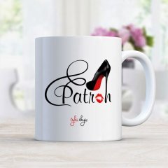 Kişiye Özel Mesleki Patron Beyaz Kupa Bardak - 1