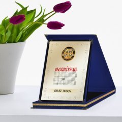 Kişiye Özel Yılın En İyi Gardiyanı Lacivert Plaket Ödülü - 1