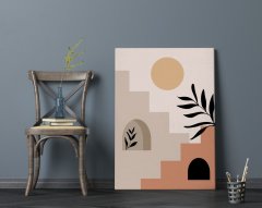 BK Home Minimalist Landscape Tasarımlı Kanvas Tablo 70x100cm-3