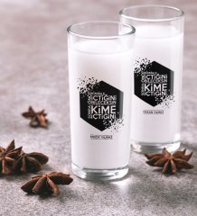 Kişiye Özel Renkli Baskılı Önce Kiminle İçtiğini Bileceksin İkili Rakı Bardağı Seti-4