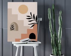 BK Home Minimalist Landscape Tasarımlı Kanvas Tablo 50x70cm-3