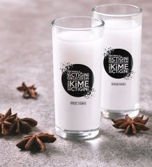 Kişiye Özel Renkli Baskılı Önce Kiminle İçtiğini Bileceksin İkili Rakı Bardağı Seti-3