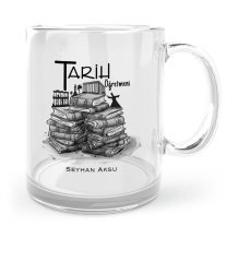Kişiye Özel Tarih Öğretmeni Cam Kupa Bardak - 1