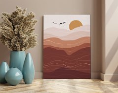BK Home Minimalist Landscape Tasarımlı Kanvas Tablo 70x100cm-2
