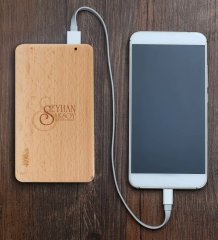 Kişiye Özel Ahşap 4000 mAh Powerbank