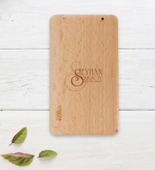 Kişiye Özel Ahşap 4000 mAh Powerbank