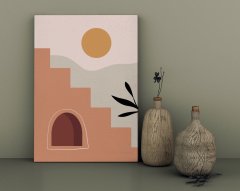 BK Home Minimalist Landscape Tasarımlı Kanvas Tablo 30x50cm-1