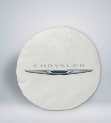 BK Gift Chrysler Tasarımlı Yuvarlak Araç Koltuk Yastığı-1