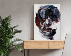 BK Home Distortion Tasarımlı Kanvas Tablo 50x70cm-1