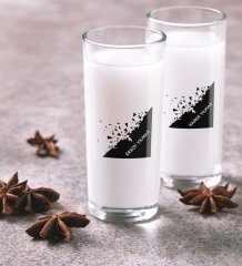 Kişiye Özel Renkli Baskılı İsimli İkili Rakı Bardağı Seti-27