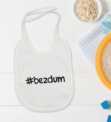 BK Kids Bezdum Tasarımlı Bebek Mama Önlüğü - Model 1