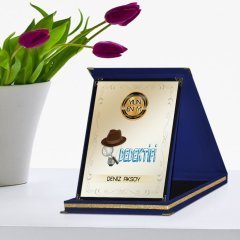 Kişiye Özel Yılın En İyi Dedektifi Lacivert Plaket Ödülü - 1