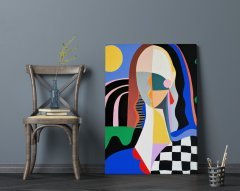 BK Home Dear Mona Tasarımlı Kanvas Tablo 70x100cm-1