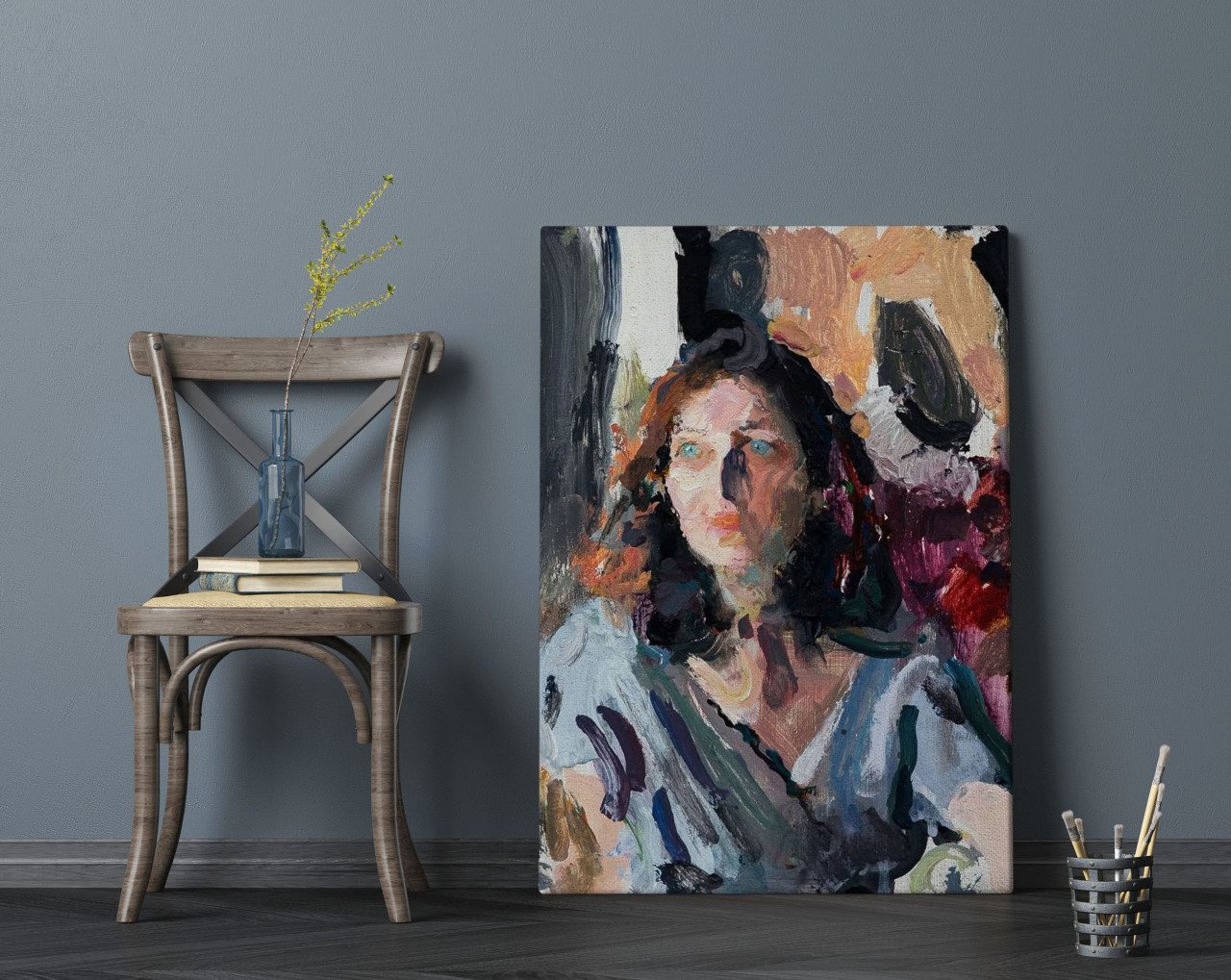 BK Home Anna Tasarımlı Kanvas Tablo 70x100cm-1