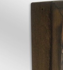 Kişiye Özel Yağlı Boya Tasarımlı Dekoratif 2'li Doğal Masif Ahşap Çerçeve 15x20cm-1
