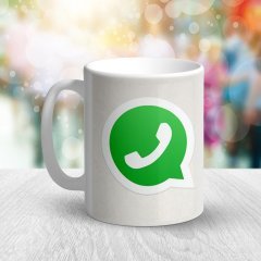 Kişiye Özel WhatsApp Anne Mesajlı Beyaz Kupa Bardak - 2