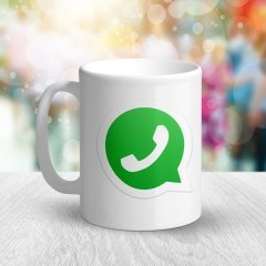Kişiye Özel WhatsApp Anne Mesajlı Beyaz Kupa Bardak - 1