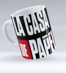 Kişiye Özel La Casa De Papel Kupa Bardak - 12