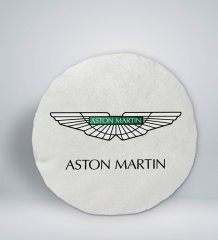 BK Gift Aston Martin Tasarımlı Yuvarlak Araç Koltuk Yastığı-1