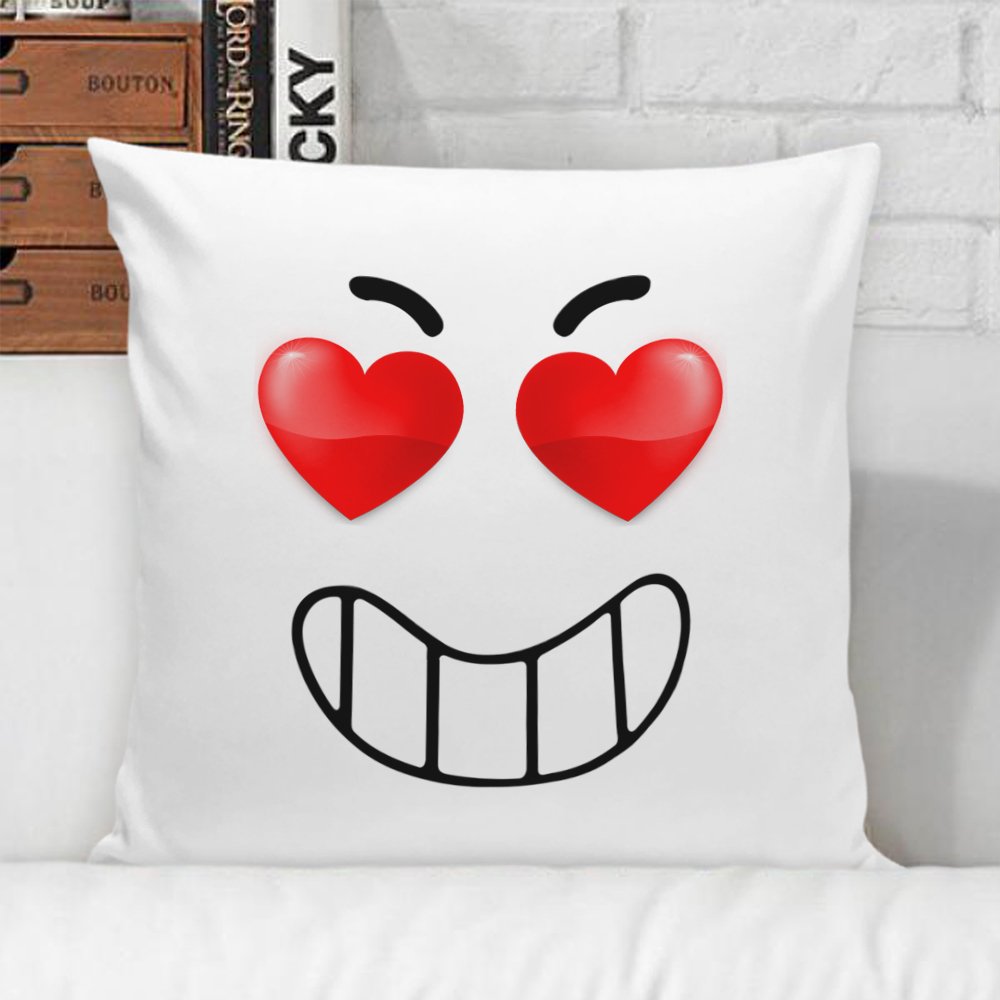 Kişiye Özel Mr. Relax Beyaz Yastık Kılıfı