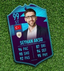 Kişiye Özel Ahşap Tablo Futbolcu Kartı-6