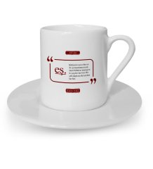 Kişiye Özel Eş Türk Kahvesi Fincanı - 2