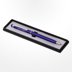 Kişiye Özel İsimli Kutulu Lüks Mavi TouchPen Kalem