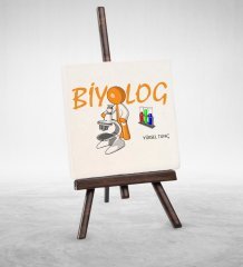 Kişiye Özel Mesleki Biyolog Şovaleli Doğal Taş