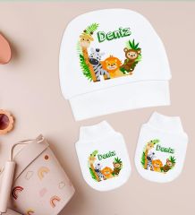 BK Kids Kişiye Özel Hastane Çıkışı, Bebek Kıyafeti, Yeni Doğan Bebek Hediyesi, 6 Parça Beyaz Bebek Elbise Giyim Seti-27