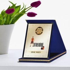 Kişiye Özel Yılın En İyi Antrenörü Lacivert Plaket Ödülü - 2