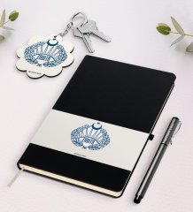 Kişiye Özel Zabıta Siyah Defter Kalem Ve Anahtarlık Hediye Seti