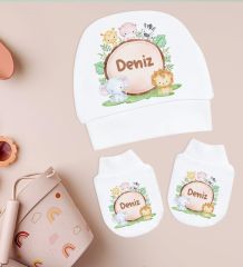 BK Kids Kişiye Özel Hastane Çıkışı, Bebek Kıyafeti, Yeni Doğan Bebek Hediyesi, 6 Parça Beyaz Bebek Elbise Giyim Seti-23