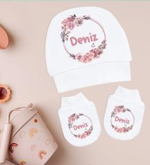 BK Kids Kişiye Özel Hastane Çıkışı, Bebek Kıyafeti, Yeni Doğan Bebek Hediyesi, 6 Parça Beyaz Bebek Elbise Giyim Seti-21