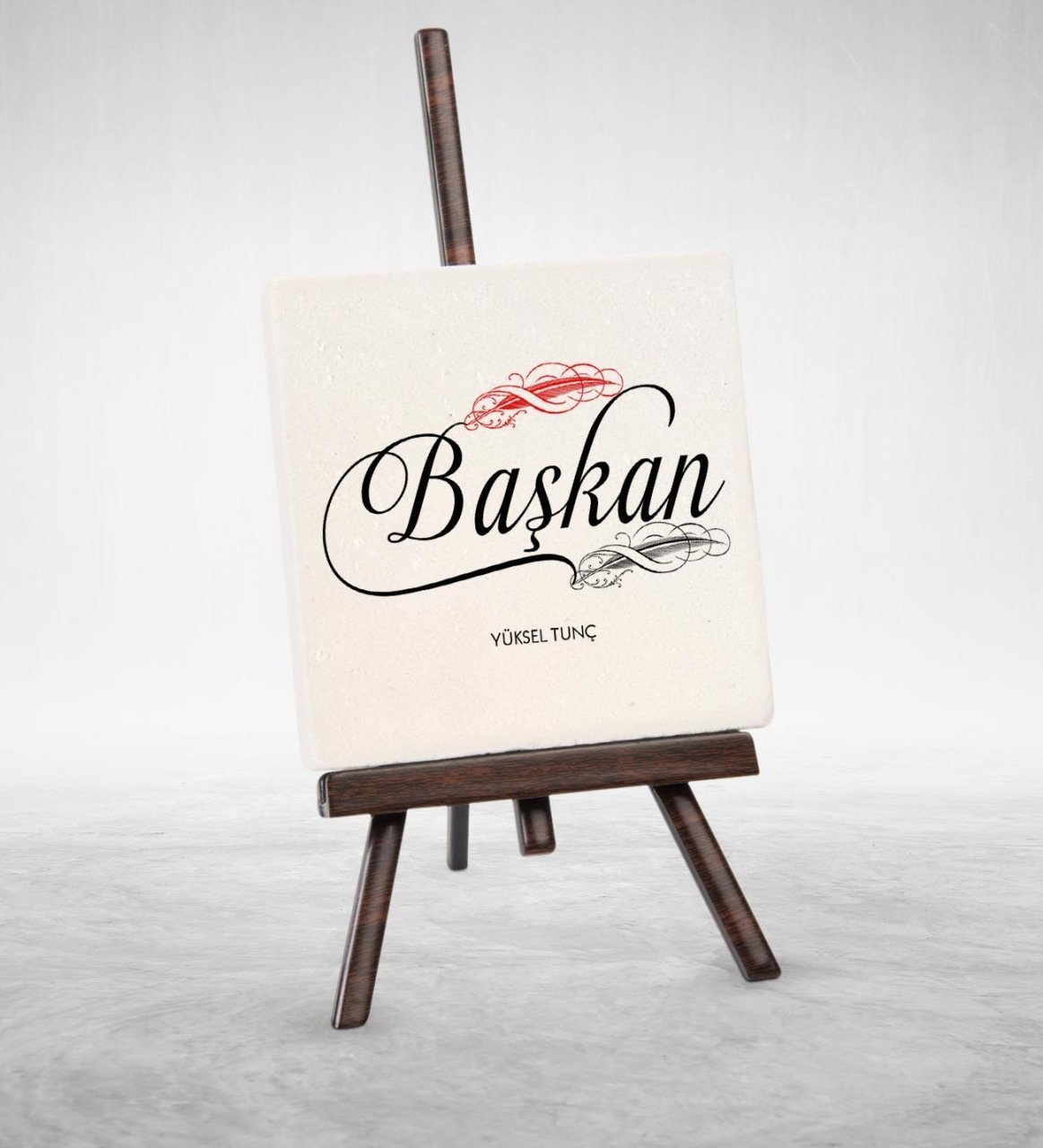 Kişiye Özel Mesleki Başkan Şovaleli Doğal Taş - 1