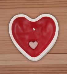 BK Gift Sevgiliye Özel İsimli Kırmızı Cam Matara ve Kokulu Taş Obje Kalp Mum Hediye Seti-1, Sevgiliye Hediye, Sevgililer Günü