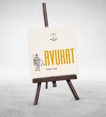 Kişiye Özel Mesleki Avukat Şovaleli Doğal Taş - 2