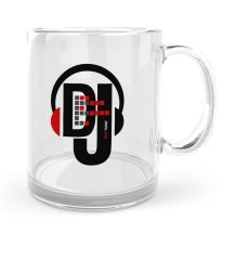 Kişiye Özel Mesleki DJ Cam Kupa Bardak - 1