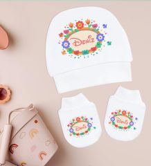 BK Kids Kişiye Özel Hastane Çıkışı, Bebek Kıyafeti, Yeni Doğan Bebek Hediyesi, 6 Parça Beyaz Bebek Elbise Giyim Seti-15