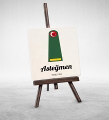 Kişiye Özel Mesleki Asteğmen Şovaleli Doğal Taş - 1