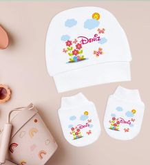BK Kids Kişiye Özel Hastane Çıkışı, Bebek Kıyafeti, Yeni Doğan Bebek Hediyesi, 6 Parça Beyaz Bebek Elbise Giyim Seti-13