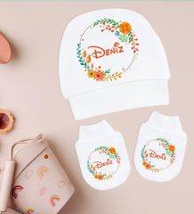 BK Kids Kişiye Özel Hastane Çıkışı, Bebek Kıyafeti, Yeni Doğan Bebek Hediyesi, 6 Parça Beyaz Bebek Elbise Giyim Seti-11