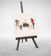Kişiye Özel Mesleki Veteriner Hekim Şovaleli Doğal Taş - 5