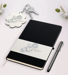 Kişiye Özel Saatçi Siyah Defter Kalem Ve Anahtarlık Hediye Seti