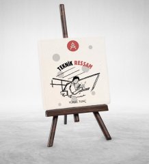 Kişiye Özel Mesleki Teknik Ressam Şovaleli Doğal Taş - 2
