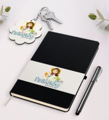 Kişiye Özel Psikolog Siyah Defter Kalem Ve Anahtarlık Hediye Seti-2