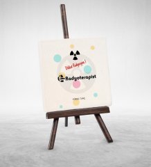 Kişiye Özel Mesleki Radyoterapist Şovaleli Doğal Taş - 1