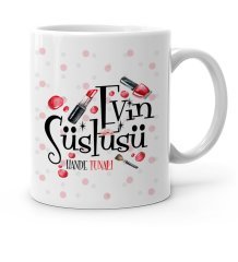 Kişiye Özel Evin Süslüsü Beyaz Kupa Bardak - 4